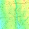 Greenfield topographic map, elevation, terrain