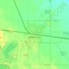 Hankinson topographic map, elevation, terrain
