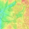 Чернушка topographic map, elevation, terrain