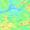 County Limerick topographic map, elevation, terrain