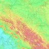 Ancient and Primeval Beech Forests of the Carpathians and Other Regions of Europe topographic map, elevation, terrain