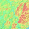 Vallentuna kommun topographic map, elevation, terrain