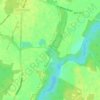 Lake Bonnie topographic map, elevation, terrain