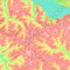 Моргаушский район topographic map, elevation, terrain