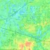 Okemos topographic map, elevation, terrain