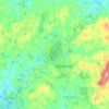 Bailieborough topographic map, elevation, terrain