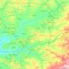 Ugunja topographic map, elevation, terrain