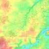 Pluduno topographic map, elevation, terrain