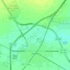Sinton topographic map, elevation, terrain