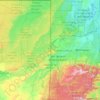 Melchor de Mencos topographic map, elevation, terrain