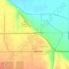 Greenleaf topographic map, elevation, terrain