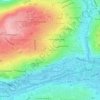Gurranabraher A topographic map, elevation, terrain