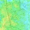 Mirpur topographic map, elevation, terrain