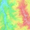 La Serre-Bussière-Vieille topographic map, elevation, terrain