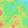 Villeneuve-les-Corbières topographic map, elevation, terrain
