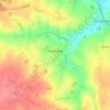 Hawstead topographic map, elevation, terrain