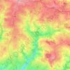 La Cellette topographic map, elevation, terrain