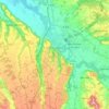 Aire-sur-l'Adour topographic map, elevation, terrain