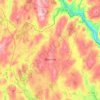 Monroe topographic map, elevation, terrain