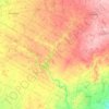 Mapleton topographic map, elevation, terrain