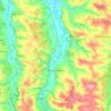 Moncrabeau topographic map, elevation, terrain