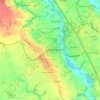 Winsford topographic map, elevation, terrain