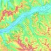 Mediaș topographic map, elevation, terrain