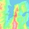 Nacala topographic map, elevation, terrain