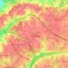 Suitland topographic map, elevation, terrain