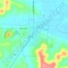 Plain topographic map, elevation, terrain