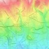 Arada topographic map, elevation, terrain