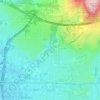West Slope topographic map, elevation, terrain
