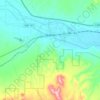 Hatch topographic map, elevation, terrain