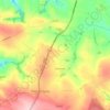 Otterham topographic map, elevation, terrain