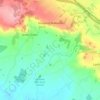 Boughton Malherbe topographic map, elevation, terrain