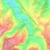 Kingston topographic map, elevation, terrain