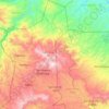 San Carlos Sija topographic map, elevation, terrain