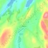 Milford topographic map, elevation, terrain