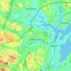 Peabody topographic map, elevation, terrain