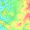 Broome topographic map, elevation, terrain