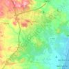 Vera topographic map, elevation, terrain