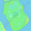 Ilha de Maracá do Sul topographic map, elevation, terrain