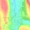 Village of Marcellus topographic map, elevation, terrain