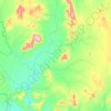 Ranobe topographic map, elevation, terrain