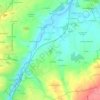 La Meauffe topographic map, elevation, terrain