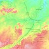 Touboro topographic map, elevation, terrain