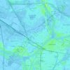 Zwijndrecht topographic map, elevation, terrain