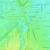 Medan Maimun topographic map, elevation, terrain
