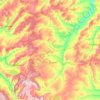 Буздякский район topographic map, elevation, terrain