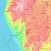 Bururi topographic map, elevation, terrain